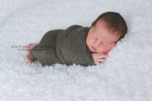 4 day old baby boy - albertville newborn photographer