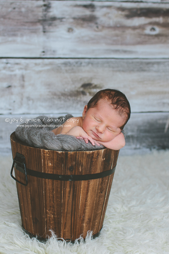 4 day old baby boy - albertville newborn photographer