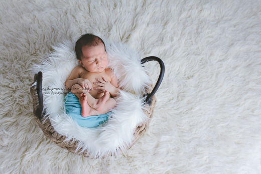 4 day old baby boy - albertville newborn photographer