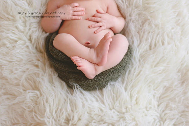 8 day old baby boy - becker newborn photographer